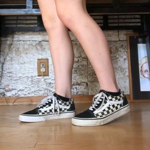 Checkered Vans